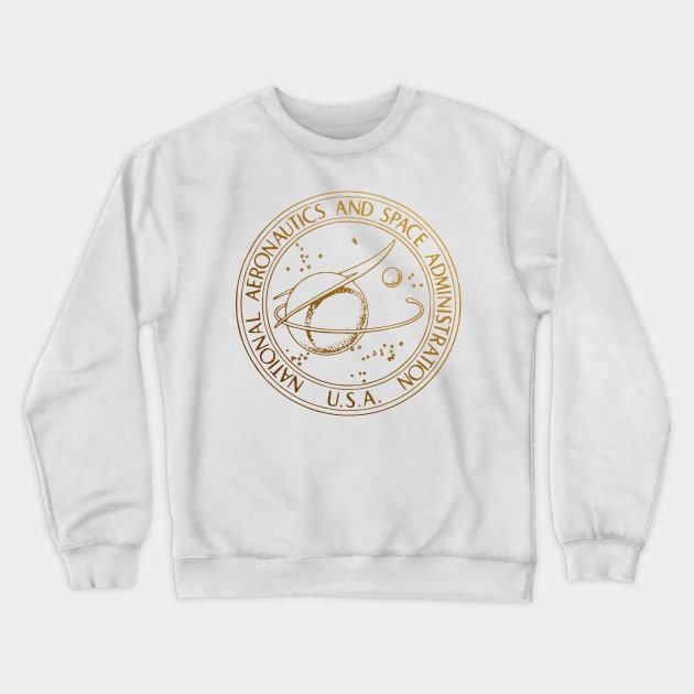 NASA Crewneck Sweatshirt by MufaArtsDesigns